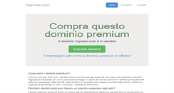 Desktop Screenshot of ingrossi.com