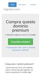 Mobile Screenshot of ingrossi.com